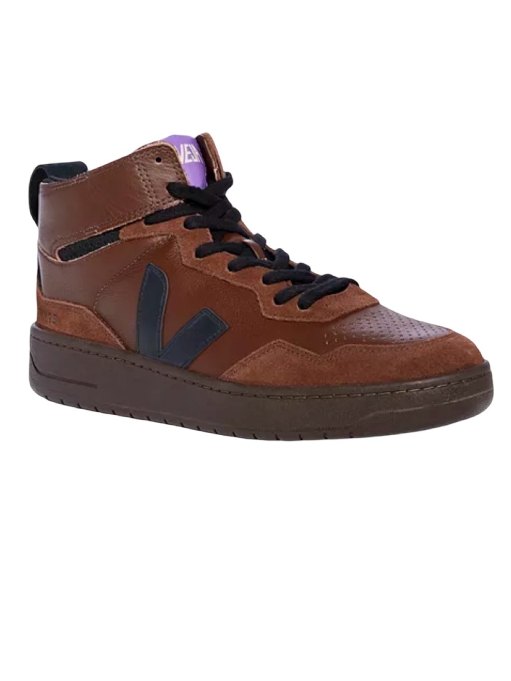 VEJA V-95 high-top Men's Brown and Black New Sneakers Size 9